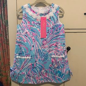 NWT Lilly shift dress in bayside blue